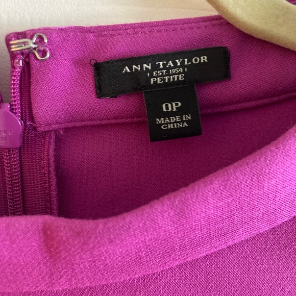 Ann Taylor Fuscia Dress - Picture 3 of 3